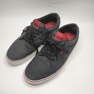Vans Atwood ROCK Textile Grey/Red Sneakers
